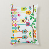 チャイルドバーズバードハウスの風景 アクセントクッション (正面(垂直))