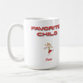チャイルドパーソナライズされたコーヒお気に入りのーのマグカップ コーヒーマグカップ (左)