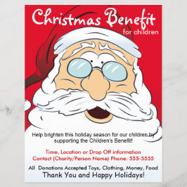 チャイルドフライヤーのサンタクロース特典 チラシ