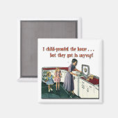 チャイルドプルーフハウスマグネット マグネット (正面/裏面)