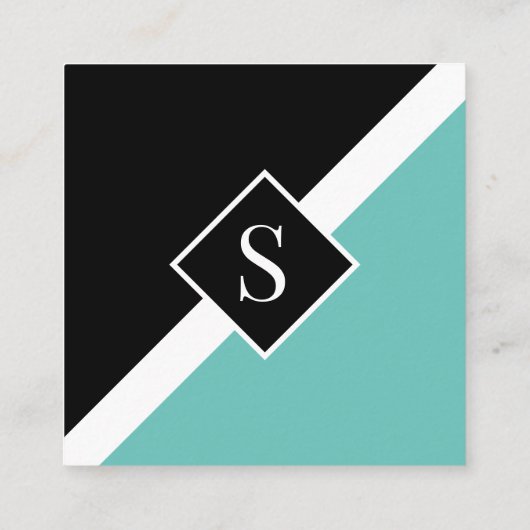 チャイルドプレイデイト恐竜スクエアビジネスカード スクエア名刺 (裏面)