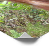 チャイルドベッドルームアウトプラ保バイバシーSIgn ポスター (角)