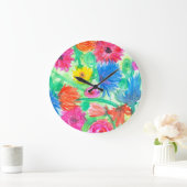 チャイルドポーズクロック ラージ壁時計 (ホーム)