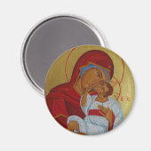 チャイルドマグネット付きトートコスのアイコン マグネット (正面/裏面)