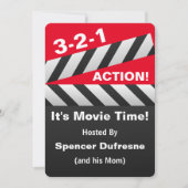 チャイルドムービー再生招待状 招待状 (正面)