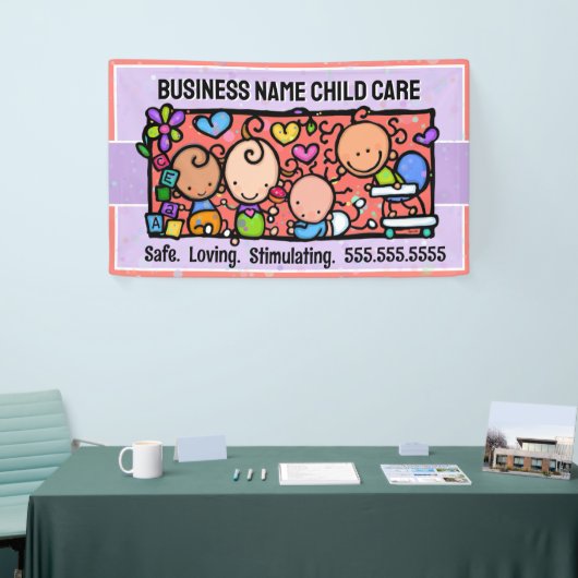 チャイルド気にデイ気にベビーシャワーのプロモーション 横断幕 (トレードショー)