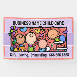 チャイルド気にデイ気にベビーシャワーのプロモーション 横断幕