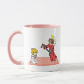 チャイルド祈ピンクのマグカップ マグカップ (左)