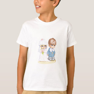 チャイルド結婚ズドレスアップ第2デザイン Tシャツ
