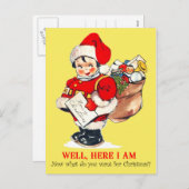 チャイルド遊ス・サンタ シーズンポストカード (正面/裏面)