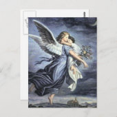 チャイルド&エンジェルポストカード ポストカード (正面/裏面)