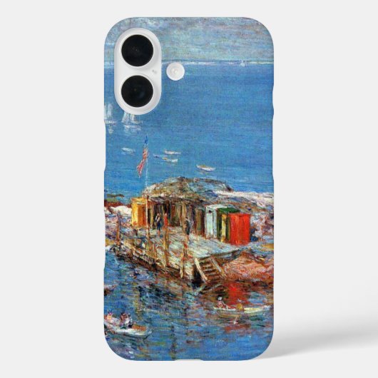 チャイルド・ハッサムによる『八月の午後、アップルドア』 Case-Mate iPhoneケース (裏面)
