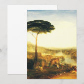 チャイルド・ハロルドの巡礼 ジョセフ・ターナー 招待状 (正面/裏面)