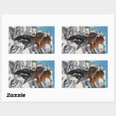 チャイルド・ファンタジー・アート・ステッカーの救出 長方形シール (シート)