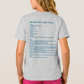 チャイ糖クッキー Tシャツ (裏面)