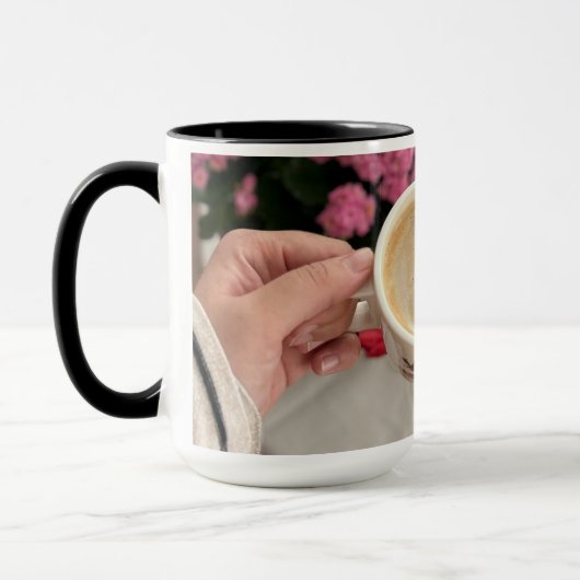 チャイ&コーヒーマグ - あたたかい飲み物好きのためのセラマグ マグカップ (左)
