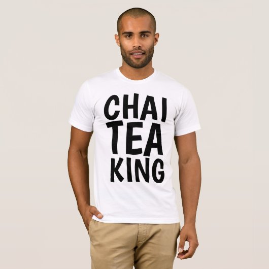 チャイTEA KING, Tシャツ (正面フル)
