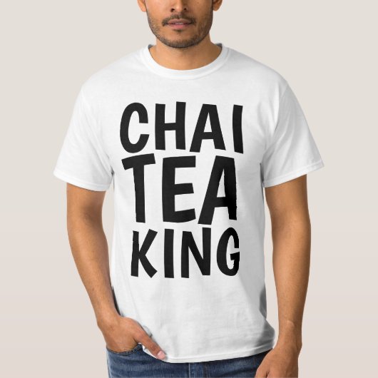 チャイTEA KING, Tシャツ (正面)