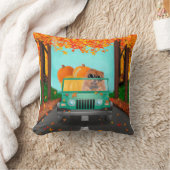 チャウショドッグ秋パンプキン クッション (ブランケット)