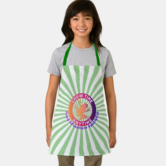 チャウタイムタイムエイターズツリーカエル エプロン (インサイチュ)