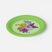 チャウダーとキムチ ペーパープレート (アングル)