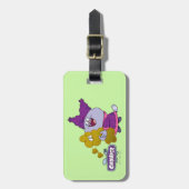 チャウダーとキムチ ラゲッジタグ (正面縦)