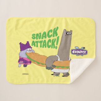 チャウダーとシュニッツェル シェルパブランケット