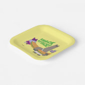 チャウダーとシュニッツェル ペーパープレート (傾斜あり)