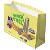 チャウダーとシュニッツェル ラージペーパーバッグ (裏面アングル)