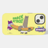 チャウダーとシュニッツェル iPhoneケース (裏面横)