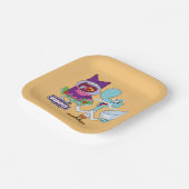 チャウダーとマンダール ペーパープレート (傾斜あり)