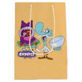 チャウダーとマンダール ミディアムペーパーバッグ (裏面)