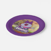 チャウダーなびく ペーパープレート (アングル)