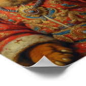 チャウチャウの王室肖像 ポスター (角)