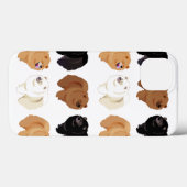 チャウチャウのipadの空気箱 Case-Mate iPhoneケース (裏面 (横))