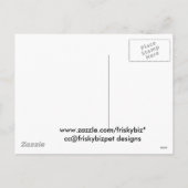 チャウチャウクリスマスキャンディーケンジギフト シーズンポストカード (裏面)