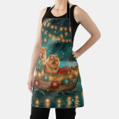 チャウチャウクリスマスフェスティバル航海 エプロン (インサイチュ)