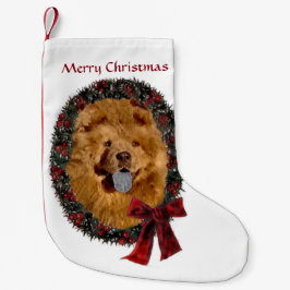 チャウチャウクリスマス スモールクリスマスストッキング