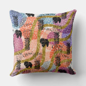チャウチャウチャウ抽象芸術 クッション (裏面)