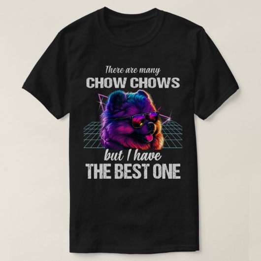 チャウチャウドッグチャウチャウズ Tシャツ (デザイン正面)