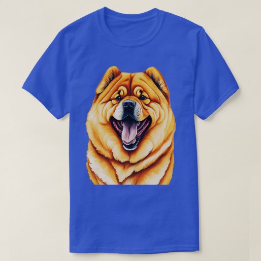 チャウチャウドッグ Tシャツ (デザイン正面)