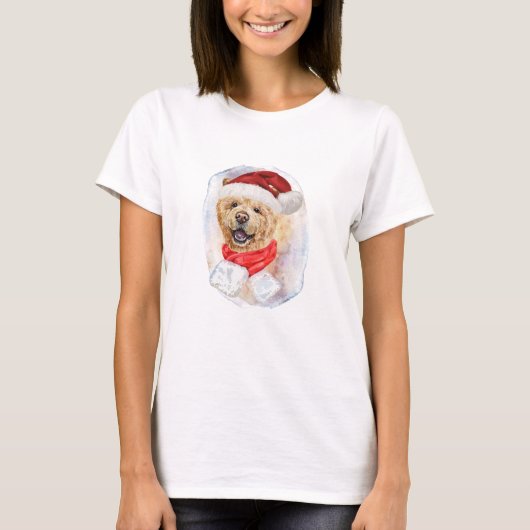 チャウチャウ愛好家のためのクリスマスギフト Tシャツ (正面)