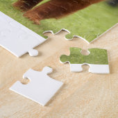 チャウチャウ犬の姿勢 ジグソーパズル (側面)