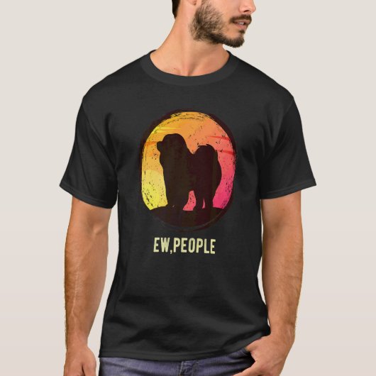 チャウチャウ犬の種類 8 Tシャツ (正面)