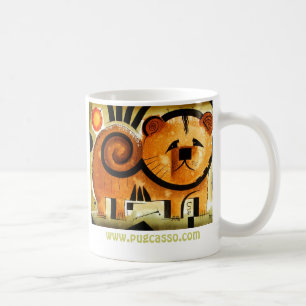 チャウチャウ犬dk_2005aug8m、www.pugcasso.com コーヒーマグカップ