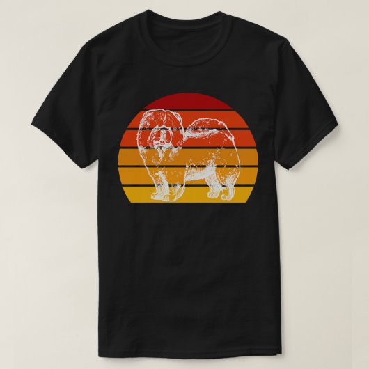 チャウチャウ1 Tシャツ (デザイン正面)