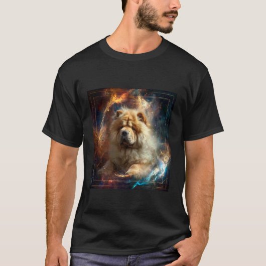 チャウチャウ スペース Tシャツ (正面)