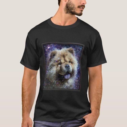 チャウチャウ スペース Tシャツ (正面)