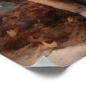 チャウチャウ 犬 アート プリント ポスター (角)