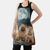 チャウチュハロウィン不気味 エプロン (インサイチュ)